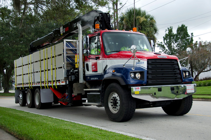 L&W Supply Rolls Out New Fleet of Delivery Trucks